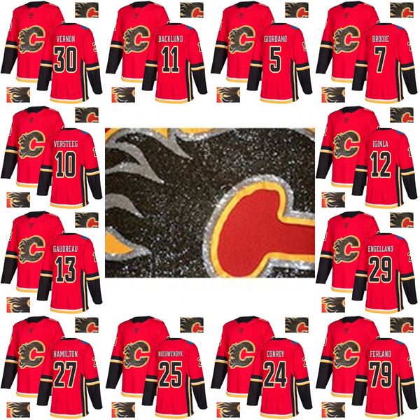 Calgary Flames Gold Embroidery Jerseys Mark Giordano T.J. Brodie Johnny Gaudreau Sean Monahan Kris Versteeg Sam Bennett Hockey Jerseys
Calgary Flames Gold Embroidery Jerseys Mark Giordano T.J. Brodie Johnny Gaudreau Sean Monahan Kris Versteeg Sam Bennett Hockey Jerseys