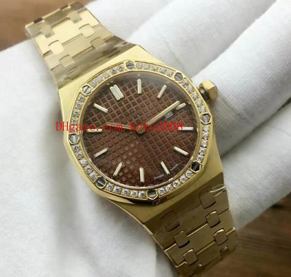 5 color luxury n8 factory ladies watch offshore diamond bezel 15400 33mm 67651ba.zz.1261ba.01 stainless vk quartz chronograph womens watches, Slivery;brown
5 color luxury n8 factory ladies watch offshore diamond bezel 15400 33mm 67651ba.zz.1261ba.01 stainless vk quartz chronograph womens watches, Slivery;brown
