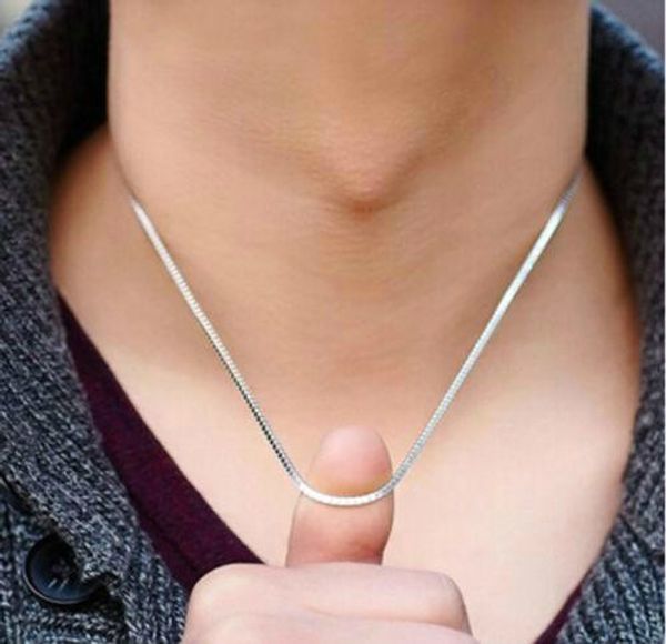 s925 2mm flat snake chain link necklace 16"-30" stering 925 silver necklace chains plain chain accessories fashion jewelry snake c
s925 2mm flat snake chain link necklace 16"-30" stering 925 silver necklace chains plain chain accessories fashion jewelry snake c
