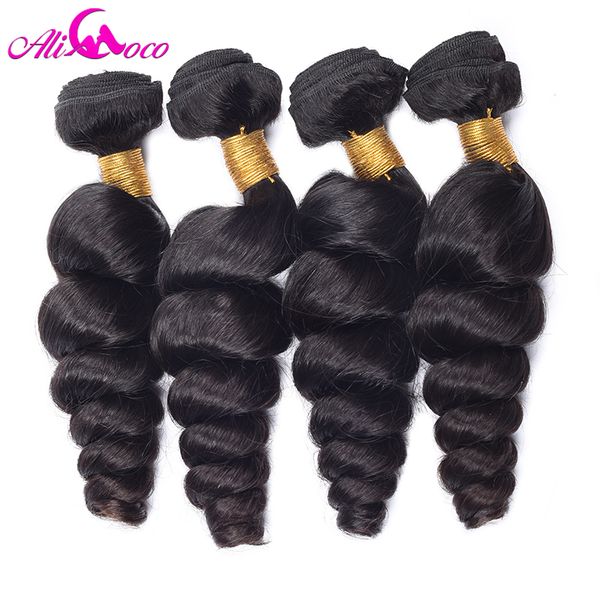 ali coco brazilian loose wave 100% human hair weave bundles non remy hair natural color 1 piece, Black;brown
ali coco brazilian loose wave 100% human hair weave bundles non remy hair natural color 1 piece, Black;brown