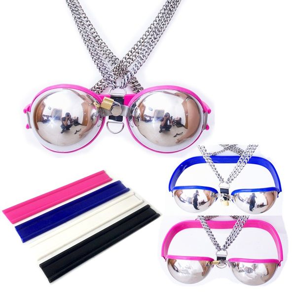 chastity belts female stainless steel chastity bra fetish products breast belts bondage device toys for women g7-5-61 wwhou
chastity belts female stainless steel chastity bra fetish products breast belts bondage device toys for women g7-5-61 wwhou
