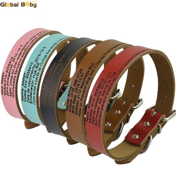 global baby cow leather preventing lost personalized dog collars customized dog pet engraved collar
global baby cow leather preventing lost personalized dog collars customized dog pet engraved collar