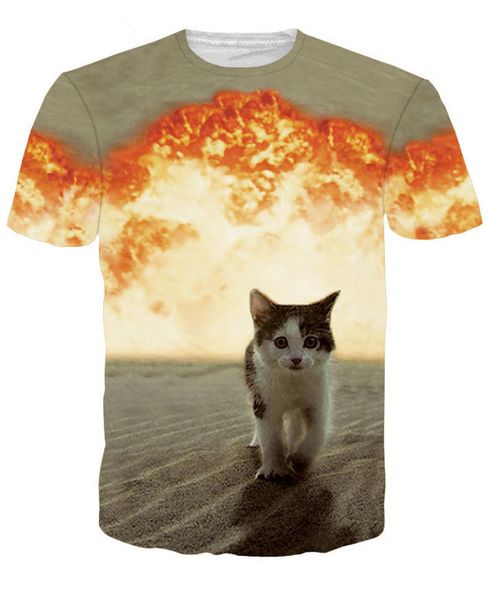 funny explosion cat latest harajuku style t-shirt 3d printed women/men short sleeve t-shirt casual funny 3d t-shirt k471, White;black
funny explosion cat latest harajuku style t-shirt 3d printed women/men short sleeve t-shirt casual funny 3d t-shirt k471, White;black