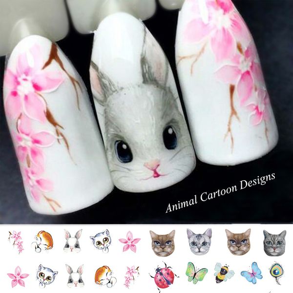 1 sheet nail sticker cat buerfly water transfer decals cute cartoon paerns temporary nail art decoration tips sastz501-507, Black
1 sheet nail sticker cat buerfly water transfer decals cute cartoon paerns temporary nail art decoration tips sastz501-507, Black