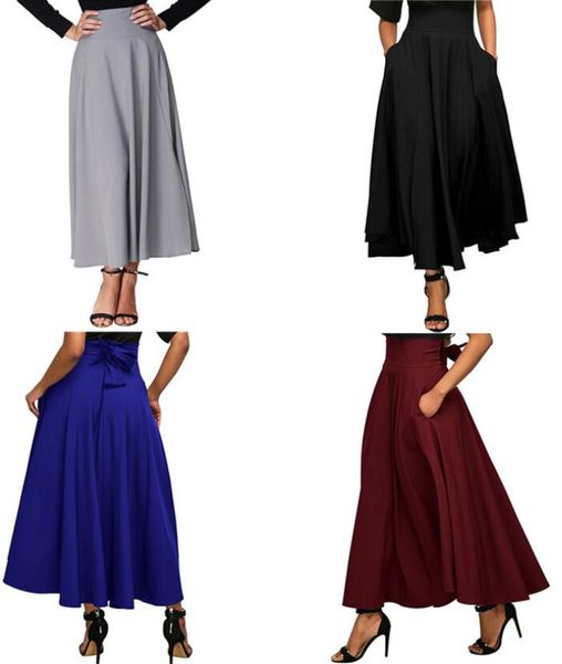 new belt waist pocket wrinkle skirts womens side fork belt waist pocket long skirt faldas mujer, Black
new belt waist pocket wrinkle skirts womens side fork belt waist pocket long skirt faldas mujer, Black