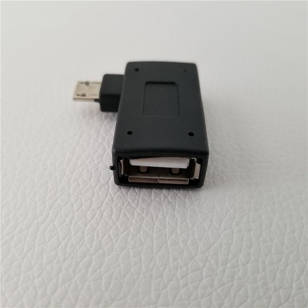 90 degree left angle micro usb to usb type a adapter male to female converter black
90 degree left angle micro usb to usb type a adapter male to female converter black