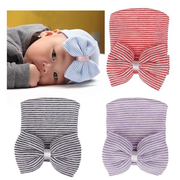new baby girl big bow striped children's knitted hat fashion european and american newborn baby cute cap, Yellow
new baby girl big bow striped children's knitted hat fashion european and american newborn baby cute cap, Yellow