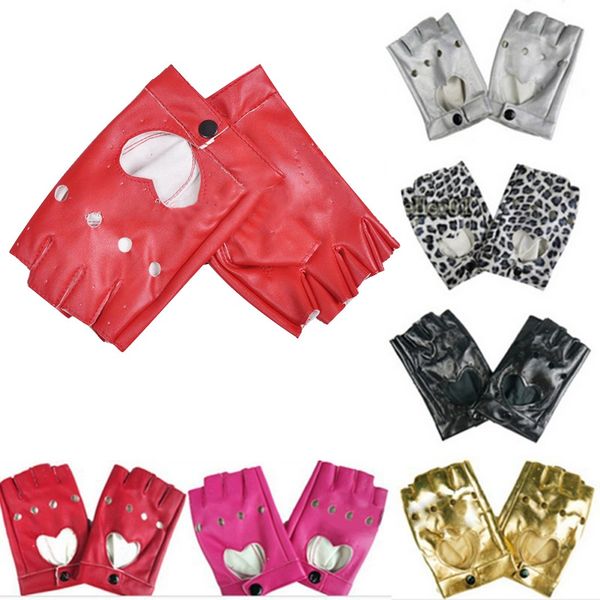 women' semi-finger hip-hop style gloves lady' artificial leather heart cutout fingerless gloves girls performance dancing, Blue;gray
women' semi-finger hip-hop style gloves lady' artificial leather heart cutout fingerless gloves girls performance dancing, Blue;gray