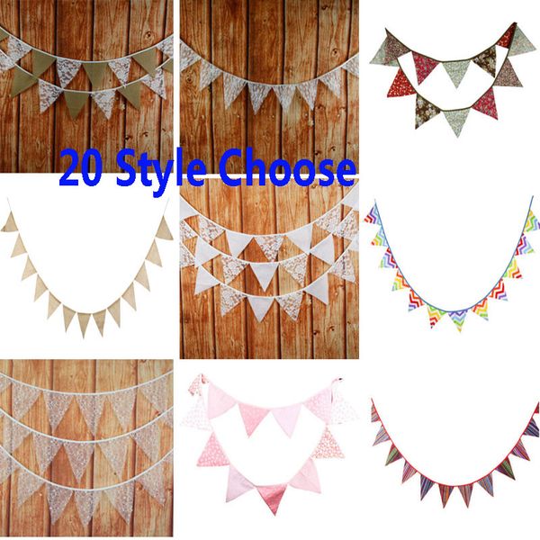 12pcs banner flags 2.8-3.2m lace pennant bunting banner triangle shape hanging party wedding christmas decor banners string flags hh7-1288
12pcs banner flags 2.8-3.2m lace pennant bunting banner triangle shape hanging party wedding christmas decor banners string flags hh7-1288