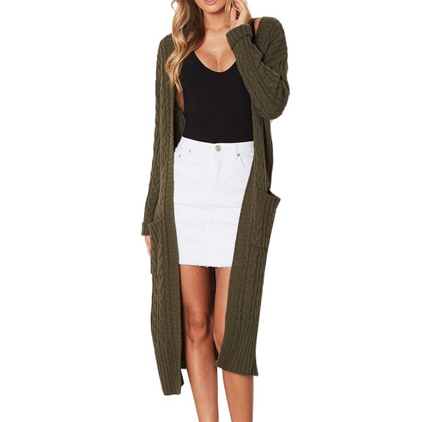 vetement femme 2018 women autumn winter sweaters fashion womens long sleeve pockets solid sweater cardigan warm coat female, White;black
vetement femme 2018 women autumn winter sweaters fashion womens long sleeve pockets solid sweater cardigan warm coat female, White;black