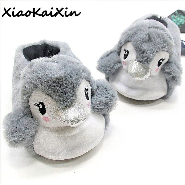 womans shoes fluffy gray penguin baby lady slippers 2018 winter warm soft soles indoor floor house shoes childrens animal flats, Black
womans shoes fluffy gray penguin baby lady slippers 2018 winter warm soft soles indoor floor house shoes childrens animal flats, Black
