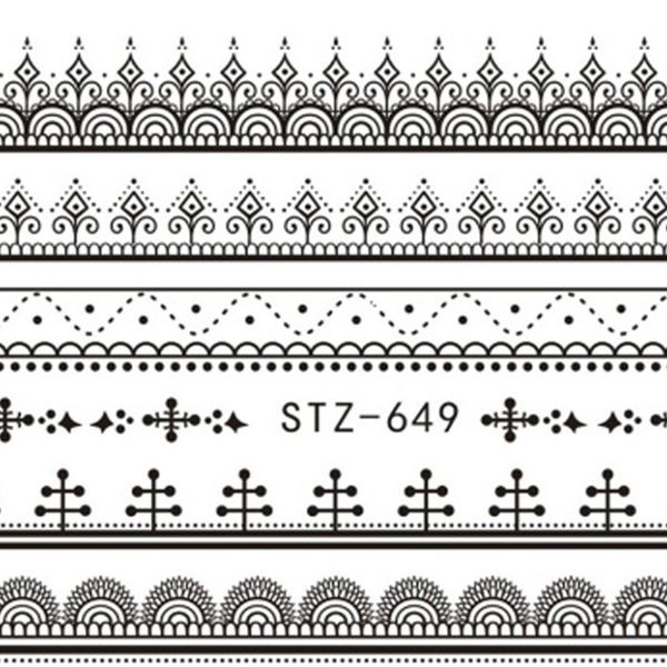 1 sheet women new flower 3d nail art sticker diy beauty nail decal wraps manicure tatoos, Black
1 sheet women new flower 3d nail art sticker diy beauty nail decal wraps manicure tatoos, Black