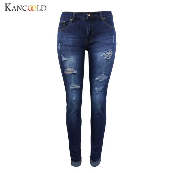 kancoold jeans women hole skinny pencil denim jeans stretch slim fitness pants trousers fashion woman 2018oct23, Blue
kancoold jeans women hole skinny pencil denim jeans stretch slim fitness pants trousers fashion woman 2018oct23, Blue