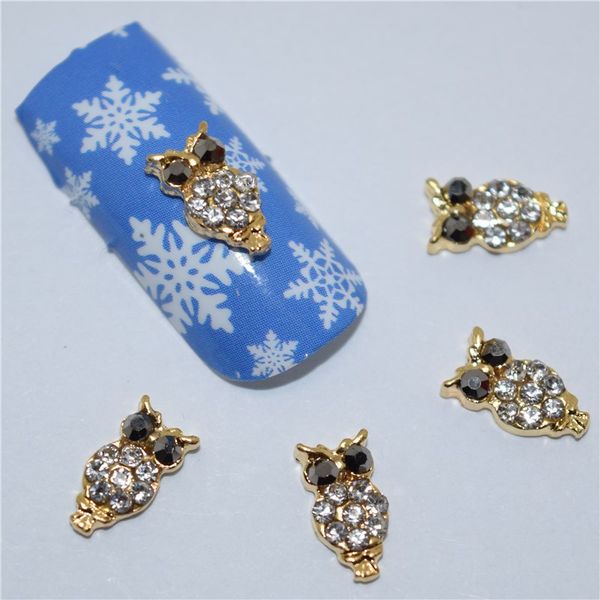 10pcs 3d nail jewelry decoration nails art glier rhinestone for manicure golden owl design nail accessories tools #294, Silver;gold
10pcs 3d nail jewelry decoration nails art glier rhinestone for manicure golden owl design nail accessories tools #294, Silver;gold