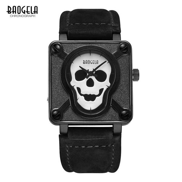 baogela skull watches fashion luminous priate skull quartz watch waterproof wristwatch relogio masculino 1701, Slivery;brown
baogela skull watches fashion luminous priate skull quartz watch waterproof wristwatch relogio masculino 1701, Slivery;brown