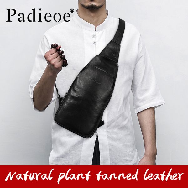 padieoe chest bags male genuine leather men shoulder bags designer chest pack for travel korean crossbody bag black
padieoe chest bags male genuine leather men shoulder bags designer chest pack for travel korean crossbody bag black