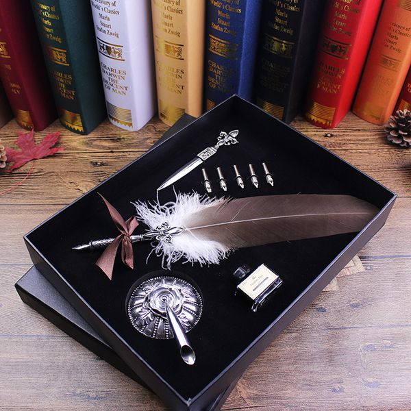 graduation gift dip pen with letter opener, birthday gift quill pen,calligraphy quill dip pen stationery gifts
graduation gift dip pen with letter opener, birthday gift quill pen,calligraphy quill dip pen stationery gifts