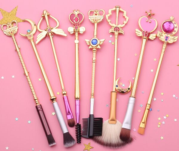 2 style sailor moon cosmetic brush makeup brushes set tools kit eye liner shader natural-synthetic hair
2 style sailor moon cosmetic brush makeup brushes set tools kit eye liner shader natural-synthetic hair