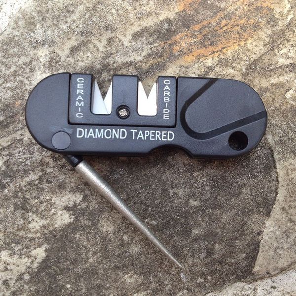 portable tungsten ceramic carbide knife whetstone sharpener sharpen fish hook pocket tool outdoor camp hike keychain pendant, Silver
portable tungsten ceramic carbide knife whetstone sharpener sharpen fish hook pocket tool outdoor camp hike keychain pendant, Silver