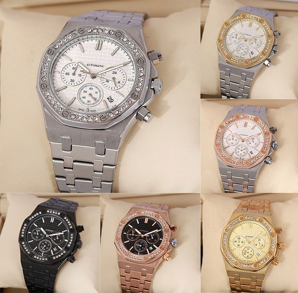 AAA Luxury Watch For Men Fashion Classic Style 42mm Stainless Steel Strap High Quality Automatic Movement Wristwatches Sapphire Mirror Oaks
AAA Luxury Watch For Men Fashion Classic Style 42mm Stainless Steel Strap High Quality Automatic Movement Wristwatches Sapphire Mirror Oaks