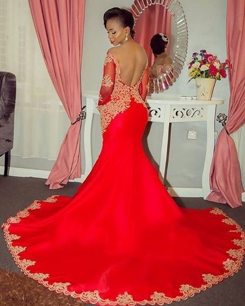 v neck lace appliqued red and gold off the shoulder long sleeve backless mermaid evening gown vestidos largos, Black;red
v neck lace appliqued red and gold off the shoulder long sleeve backless mermaid evening gown vestidos largos, Black;red
