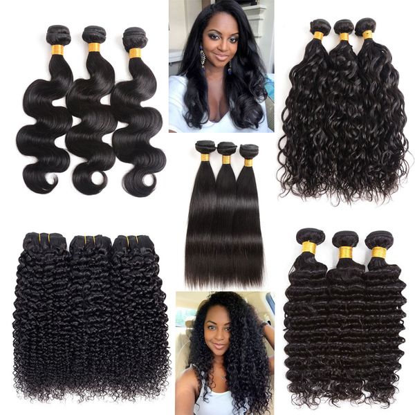 brazilian virgin hair 3 bundles body wave straight water wave deep wave kinky curly 8a peruvian malaysian indian human hair weave bundles, Black
brazilian virgin hair 3 bundles body wave straight water wave deep wave kinky curly 8a peruvian malaysian indian human hair weave bundles, Black