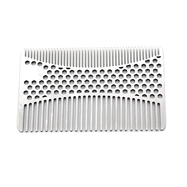 1pc stainless steel mustache comb beard comb for men's shaving mustache brush facial hair brush grooming tool, Silver
1pc stainless steel mustache comb beard comb for men's shaving mustache brush facial hair brush grooming tool, Silver