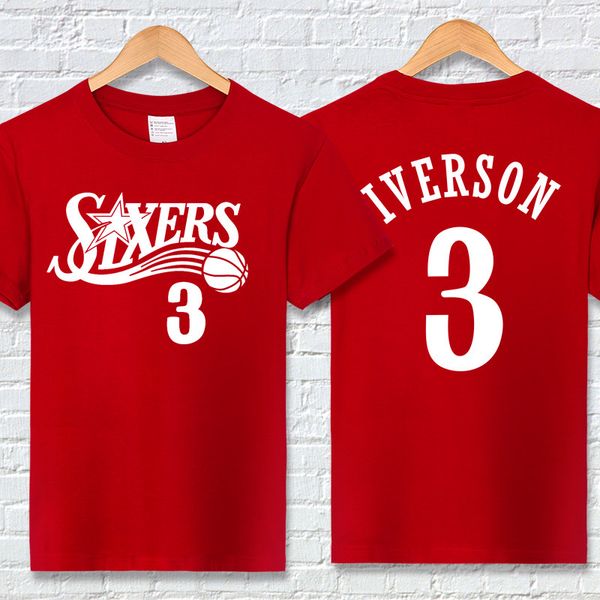 Basketball Team T Shirt Mens T Shirt Designer T Shirt Mens Top Iverson 76 Letter Print Casual Shirts Crew Neck Short Sleeve Active Summer
Basketball Team T Shirt Mens T Shirt Designer T Shirt Mens Top Iverson 76 Letter Print Casual Shirts Crew Neck Short Sleeve Active Summer