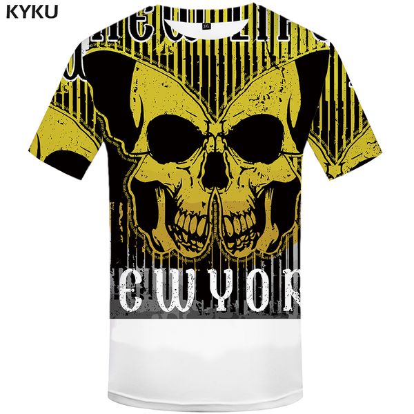 kyku skull t shirt men yellow tshirt gothic punk rock clothes anime 3d t-shirt hip hop casual mens clothing summer streetwear, White;black
kyku skull t shirt men yellow tshirt gothic punk rock clothes anime 3d t-shirt hip hop casual mens clothing summer streetwear, White;black