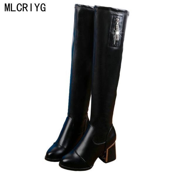 size34-40 2018 new autumn women's rain boots high heels bling crystal dress shoes woman ladies over the knee elegant footwear, Black
size34-40 2018 new autumn women's rain boots high heels bling crystal dress shoes woman ladies over the knee elegant footwear, Black