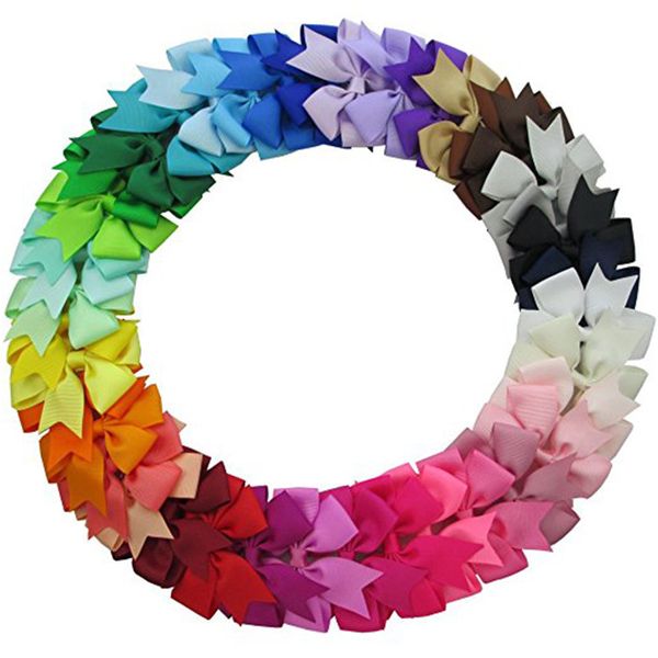 40pcs 3'' grosgrain ribbon pinwheel boutique hair bows clips for baby girls teens toddlers kids children, Golden;silver
40pcs 3'' grosgrain ribbon pinwheel boutique hair bows clips for baby girls teens toddlers kids children, Golden;silver
