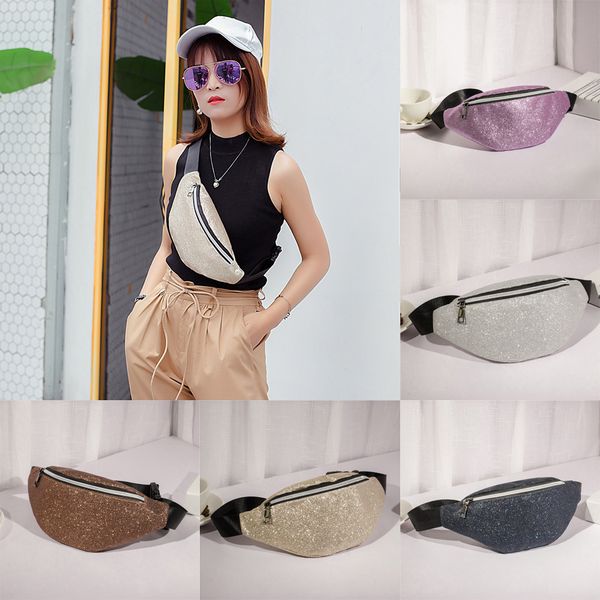 new arrival waist bags fashion women bling sequins shoulder bag lady leather messenger zipper chest bag heuptas t
new arrival waist bags fashion women bling sequins shoulder bag lady leather messenger zipper chest bag heuptas t