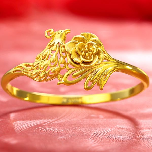 phoenix flower bangle bridal beautiful gift 18k yellow gold filled fashion womens wedding adjust bangle bracelet gift, Black
phoenix flower bangle bridal beautiful gift 18k yellow gold filled fashion womens wedding adjust bangle bracelet gift, Black