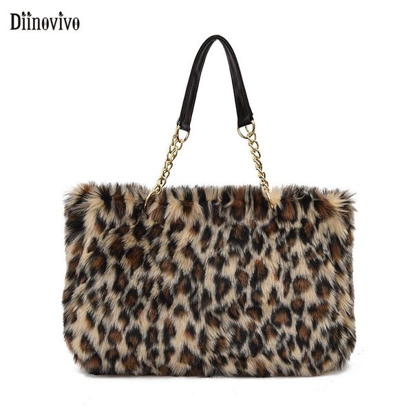 diinovivo personality leopard print shoulder bag female large capacity women travel bag 2018 winter plush handbags totes dnv0686
diinovivo personality leopard print shoulder bag female large capacity women travel bag 2018 winter plush handbags totes dnv0686
