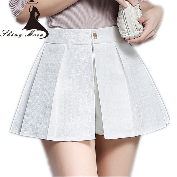 shinymora 2017 new arrival women shorts skirts high waist elegant short ladies fashion mini skirts jupes m-4xl, White;black
shinymora 2017 new arrival women shorts skirts high waist elegant short ladies fashion mini skirts jupes m-4xl, White;black