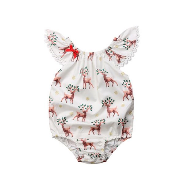 toddler baby girls christmas deer print romper short fly sleeve jumpsuit outfits infant summer cotton girl clothes y18102907, White
toddler baby girls christmas deer print romper short fly sleeve jumpsuit outfits infant summer cotton girl clothes y18102907, White