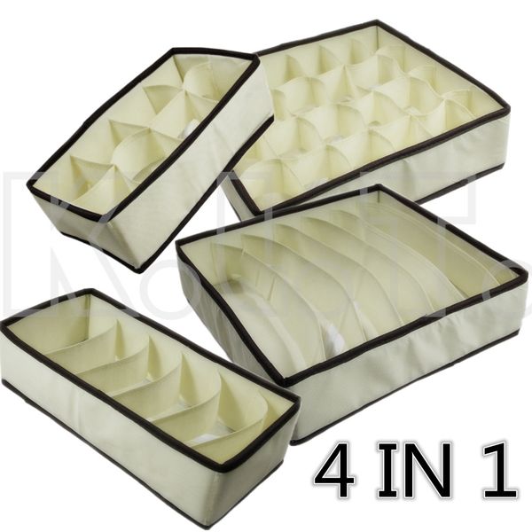 4 in1set fashion colourful folding storage box bag various grid pattern for bra underwear necktie sock organizer home supplies
4 in1set fashion colourful folding storage box bag various grid pattern for bra underwear necktie sock organizer home supplies