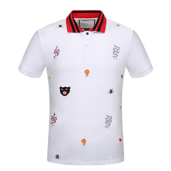mens 2019 luxury designer clothes fashion lapel anti-shrink summer polo short sleeve cotton round neck t shirt pus size m-3xl, White;black
mens 2019 luxury designer clothes fashion lapel anti-shrink summer polo short sleeve cotton round neck t shirt pus size m-3xl, White;black