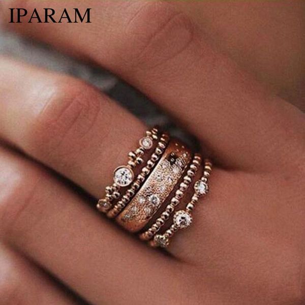iparam 5pcs/set fashion women lady rose gold metal rhinestone crystal elegant rings wave shape ring set jewelry size 6-9, Golden;silver
iparam 5pcs/set fashion women lady rose gold metal rhinestone crystal elegant rings wave shape ring set jewelry size 6-9, Golden;silver