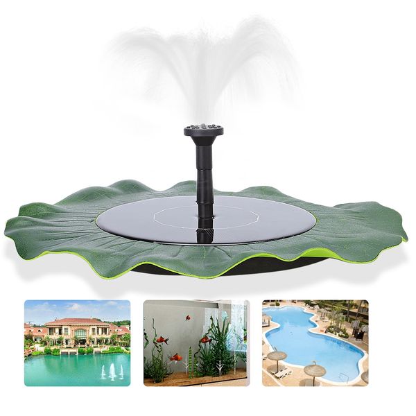 

water pump floating solar powered solar fountain power panel outdoor watering submersible pump for pond pool fish tank aquarium