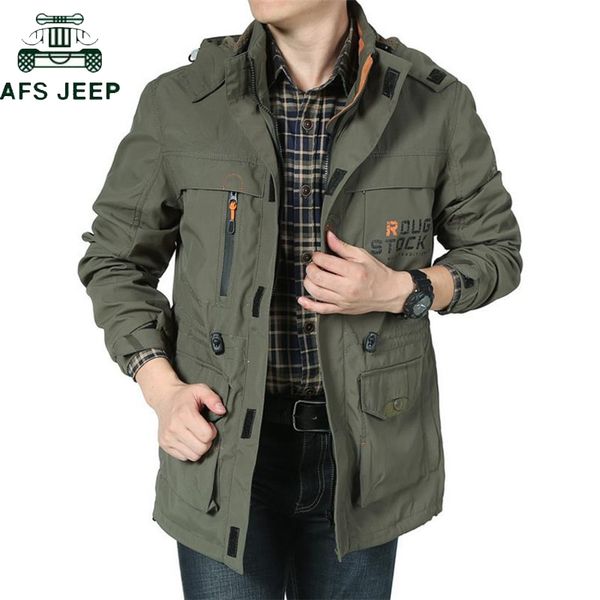 afs brand clothing bomber jacket men autumn winter multi-pocket waterproof tactical jacket windbreaker men coat, Black;brown
afs brand clothing bomber jacket men autumn winter multi-pocket waterproof tactical jacket windbreaker men coat, Black;brown
