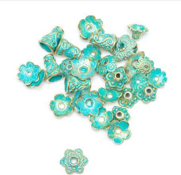 wholesale 150pcs/lot antique gold and green beads end caps 4-15mm tibetan silver plated bead caps fit jewelry making, Bronze;silver
wholesale 150pcs/lot antique gold and green beads end caps 4-15mm tibetan silver plated bead caps fit jewelry making, Bronze;silver