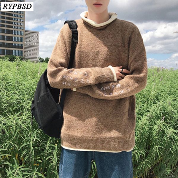 new round neck collar loose chompas para hombre winter embroidery sweater pullover men long sleeve cashmere sweater -xxl, White;black
new round neck collar loose chompas para hombre winter embroidery sweater pullover men long sleeve cashmere sweater -xxl, White;black