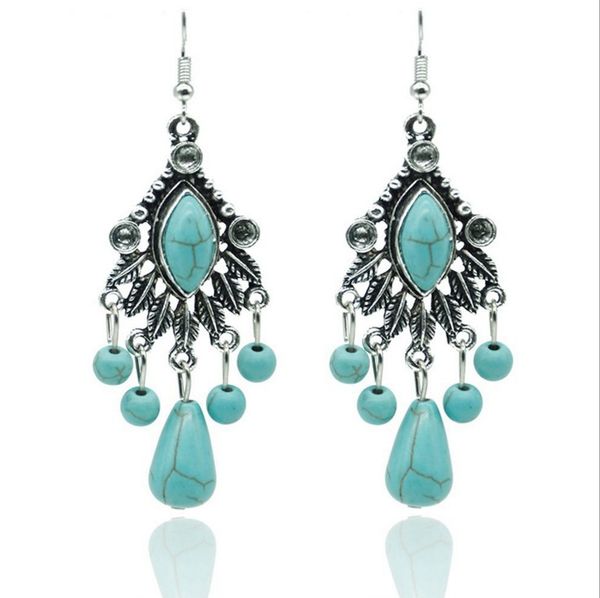summer fine and fashion jewelry charming ethnic tibetan silver oval turquoise style drop dangle brincos earrings for women, Golden;silver
summer fine and fashion jewelry charming ethnic tibetan silver oval turquoise style drop dangle brincos earrings for women, Golden;silver