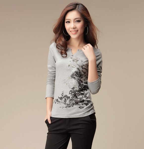 regular tee shirt femme graphic tees women tshirt womens fashion cotton t shirt printed t -shirt long sleeve camisetas mujer, White
regular tee shirt femme graphic tees women tshirt womens fashion cotton t shirt printed t -shirt long sleeve camisetas mujer, White