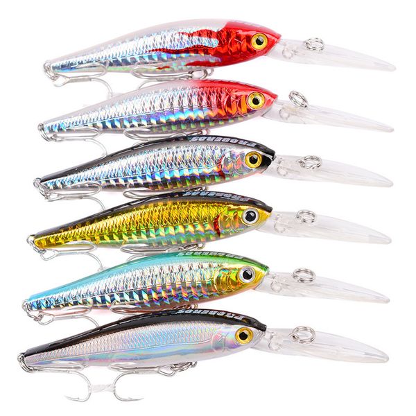 new brand classic abs plastic minnow swimbaits 11.5cm 9.5g dog walking action freshwater fishing crankbaits bass wobbler lure
new brand classic abs plastic minnow swimbaits 11.5cm 9.5g dog walking action freshwater fishing crankbaits bass wobbler lure