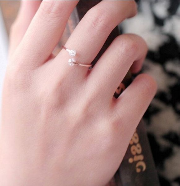fashion women open double crystal bridal engagement ring jewelry sweet ring inlaid cz r472, Slivery;golden
fashion women open double crystal bridal engagement ring jewelry sweet ring inlaid cz r472, Slivery;golden