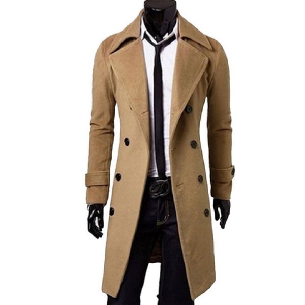 men thick padded trench double breasted long wind dust coat male winter warm wool blend overcoats jackets plus size 4xl y1817, Black
men thick padded trench double breasted long wind dust coat male winter warm wool blend overcoats jackets plus size 4xl y1817, Black
