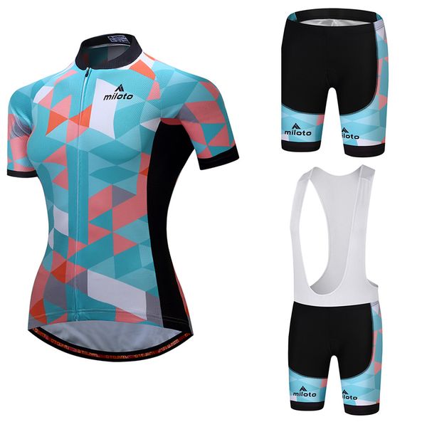 miloto bicycle racing team short sleeve maillot ciclismo women cycling jersey kits summer breathable mesh cycling shorts sets bib shorts, Black;red
miloto bicycle racing team short sleeve maillot ciclismo women cycling jersey kits summer breathable mesh cycling shorts sets bib shorts, Black;red