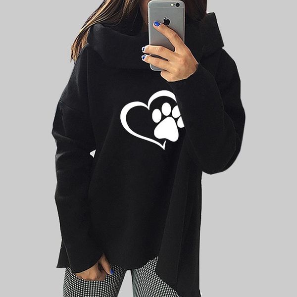 fashion heart cat or dog pat print pattern clothes women hoodies scarf collar hip hop casual sweatshirts pullovers for female, Black
fashion heart cat or dog pat print pattern clothes women hoodies scarf collar hip hop casual sweatshirts pullovers for female, Black